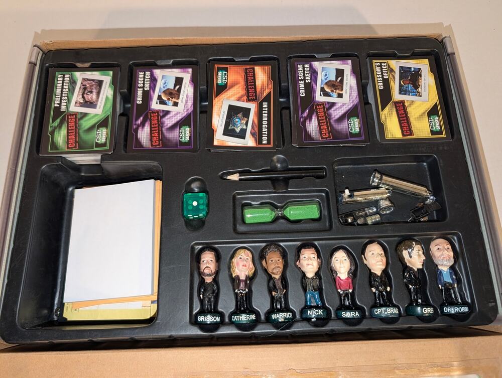 CSI: Crime Scene Investigation SENSES THE GAME - Incl. Collectible Figurines